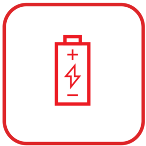 Digital Lock AAA Battery Icon